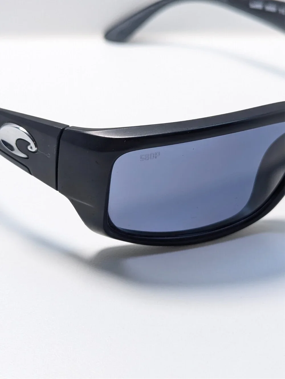 Costa del Mar Fantail 08S9006 Gray UV Frames/Parts Black Sunglasses 59-14-127
